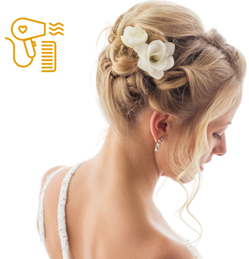 Hairstyling for Brides